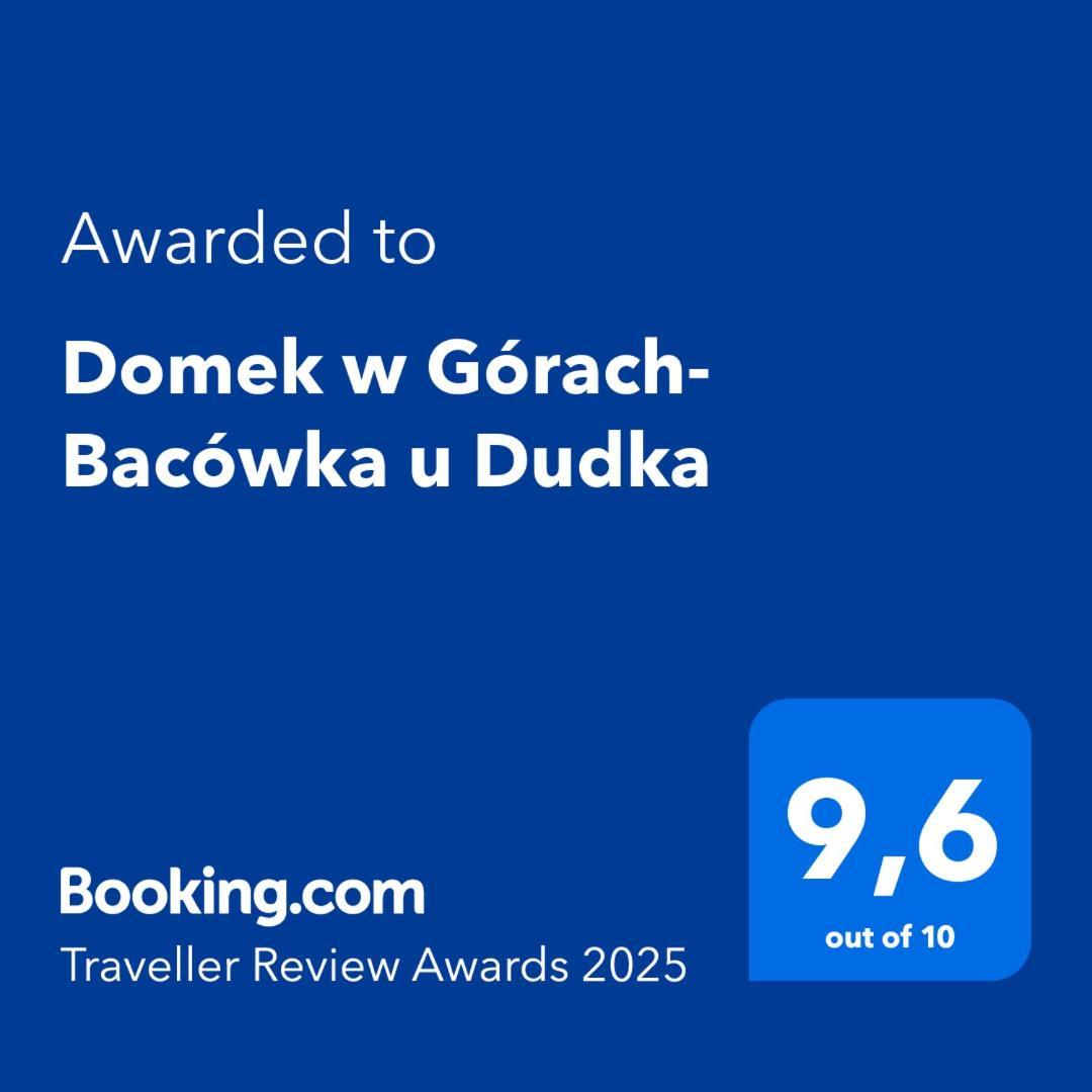 Domek W Gorach- Bacowka U Dudka Neumarkt Exterior foto